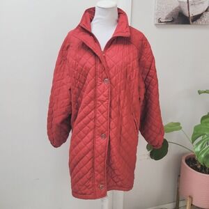 Bromley Sport Womens Thermolite Plus Insulation Winter Quilted Jacket Medium EUC